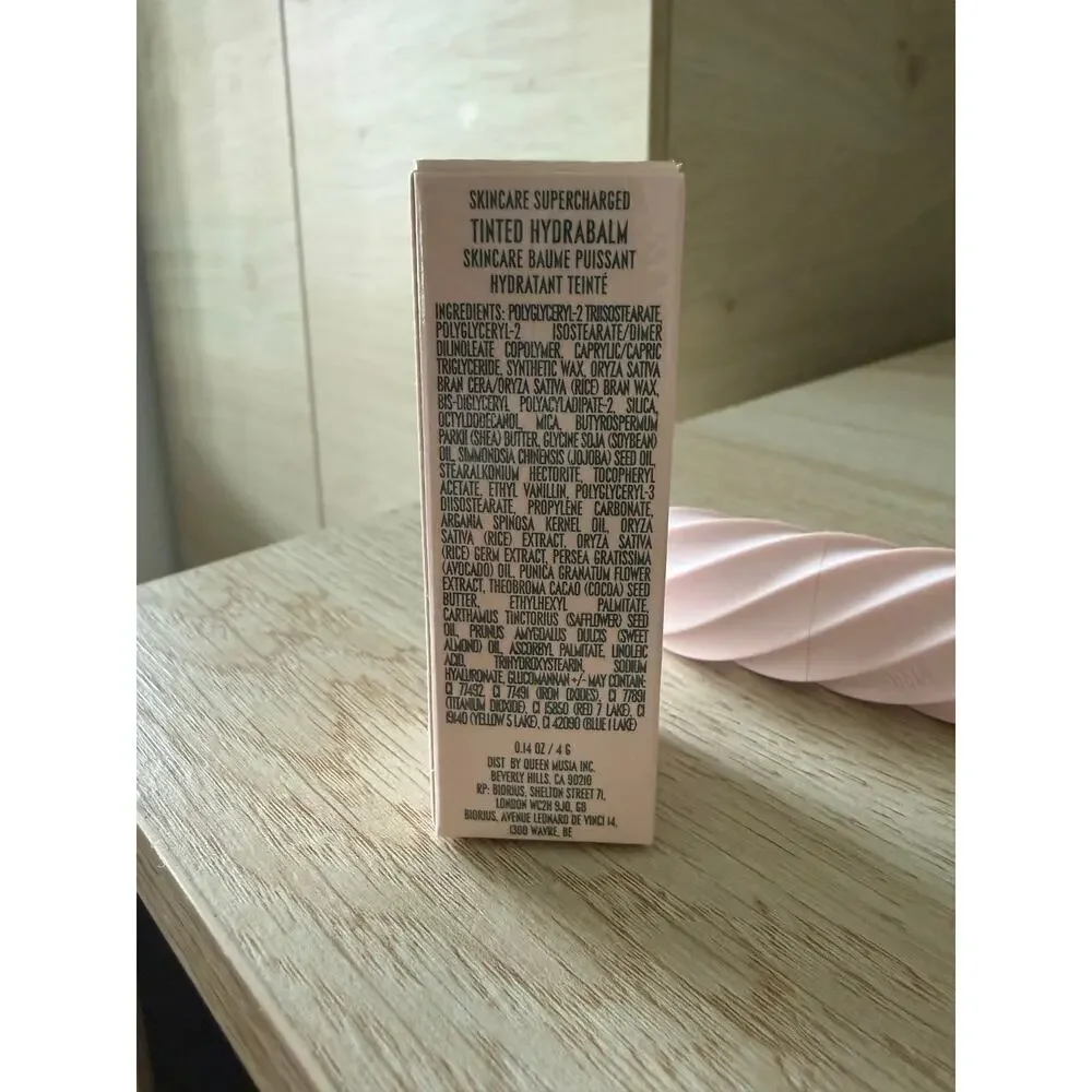 $28 Queen Musia Tinted Hydrabalm Desert Flower Faded Coral Nude New